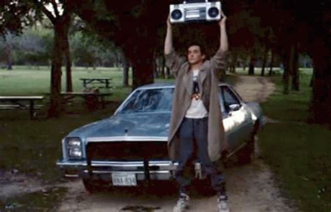 john cusack gif|cusack say anything boombox gif.